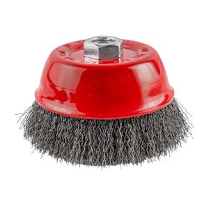Wire Cup Brush Crimped Plain 125mmxm14 Bulk